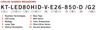 Keystone KT-LED80HID-V-E26-850-D - Model