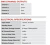 KTSL-DMXC1-1-WC - Specifications