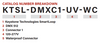 KTSL-DMXC1-UV-WC - Model