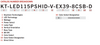 Keystone KT-LED115PSHID-V-EX39-8CSB-D - Model