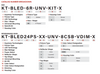 Keystone KT-BLED24PS-2B-UNV-8CSB-VDIM - Model