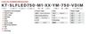 Keystone KT-SLFLED750-M1-30-YM-750-VDIM - Model