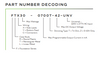 FTX30-0700T-42-UNV Hatch Programmable Constant Current LED Driver - SKU guide