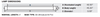KT-LED25.5T5HO-48GC-8xx-S /G2 Keystone SmartDrive Shatterproof T5HO Ballast Compatible LED Tube - Dimensions