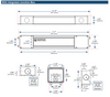 SOLIDRIVE Pro-V Magnitude Constant Voltage LED Drivers - With Junction Box Dimensions