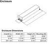IOP-2S32-SC-SD Advance Program Start Ballast - Step Dimming - Dimensions