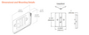 LPX7GSF/LPX7RSF Cooper Sure-Lites FirstLink - Dimensions