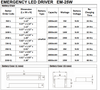 EM-25W Nextech - Battery