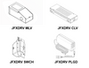 JFXDRV Juno JFX Series Tapelight Constant Voltage LED Driver - 20W/40W/60W/96W/100W 24VDC