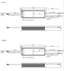 Mean Well HLG-185H Series - Dimensions + Wiring (B/AB)