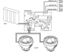 SELW25 Cooper Sure-Lites Wet Location Emergency Light - Wiring