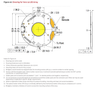 BXRC-35E2000-D-73 Bridgelux Gen7 Vero 13 LED Array - Dimensions
