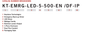 KT-EMRG-LED-10BC-1000-EN3 /DF Keystone - Model