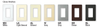 Lutron Claro Wall Plate - Colors