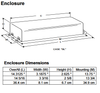 ISB-0848-46-E Advance SignPro - Dimensions