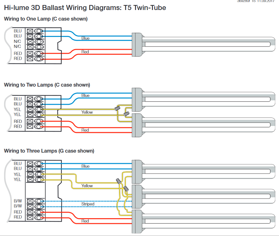 H3DT540GU210 (replaces EC3T540GU210) Lutron Electronic Fluorescent