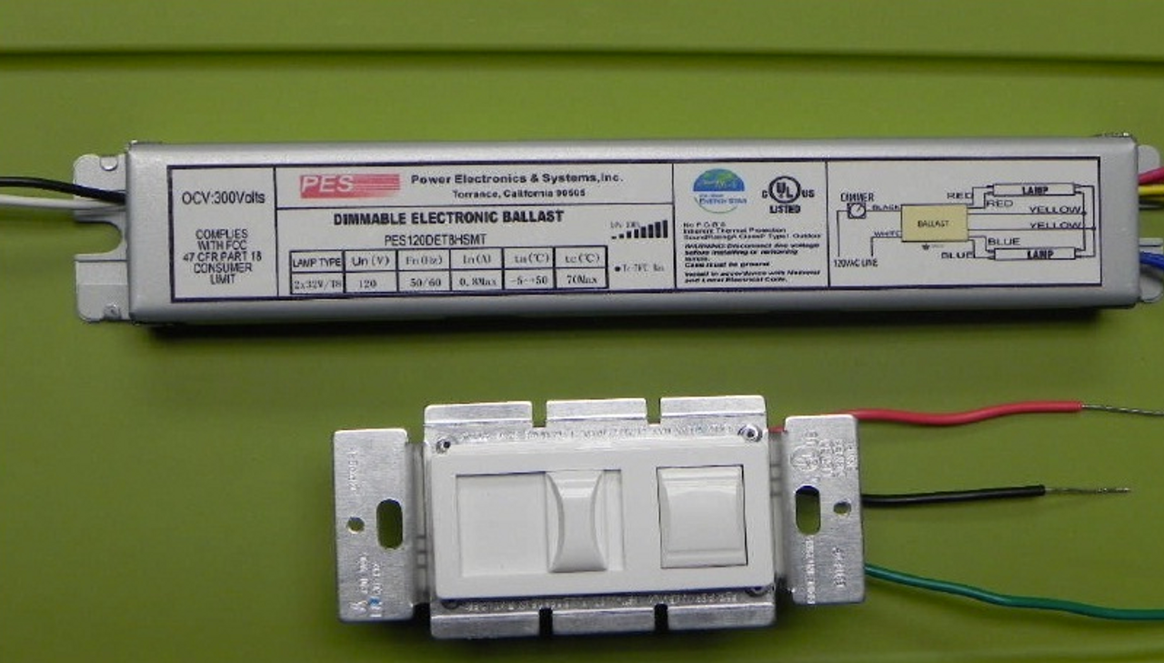 PES120DET8-DM Electronic Dimming Ballast With Control Unit