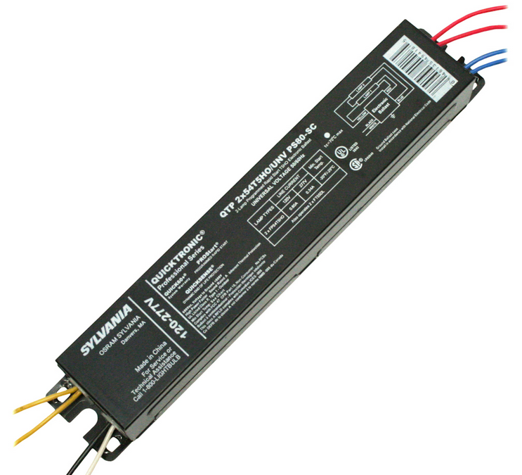 2 Ballasts électroniques T4 T5 - 8-15 W Ou 18-25 W, 220 V 50 Hz, Pour Lampes Fluorescentes, Dimensions 11x1.9x1.7 Cm - 6