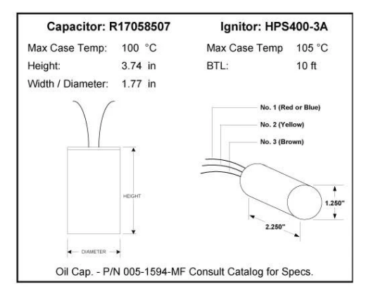S400ML5AC4M-500K Universal 400W HPS Ballast Kit