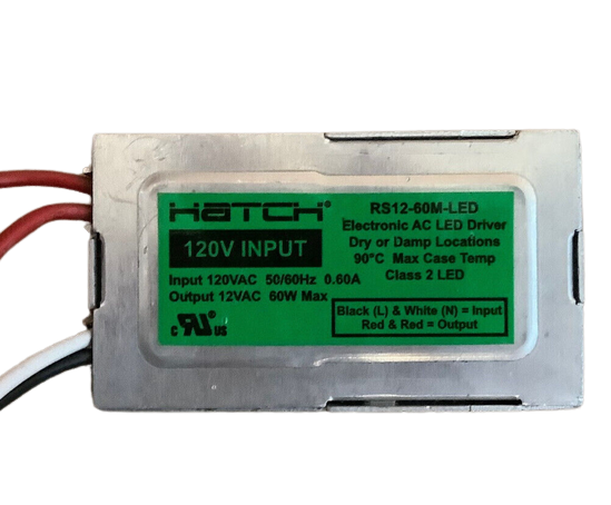 Hatch RS12-30M-LED Power Supply – 120V To 11.5V, 30W Max, For 12V LED Lighting