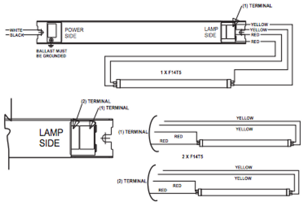 T5 Ballast Wiring Diagram