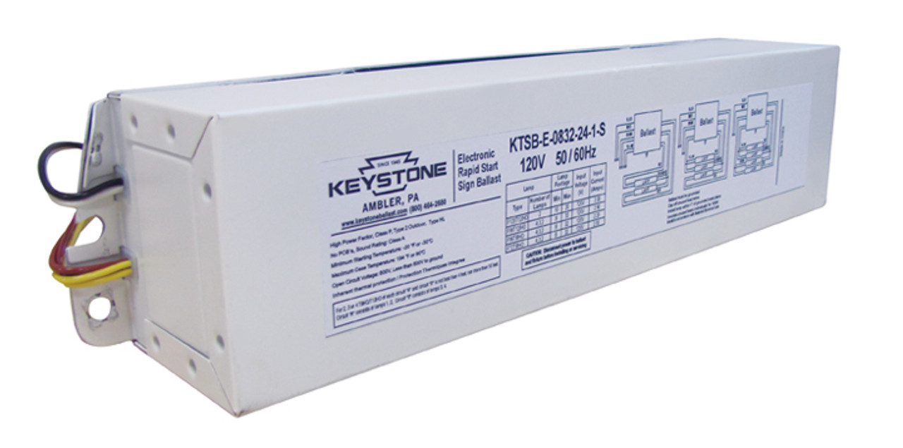 KTSB-E-0832-24-1-S Keystone SmartWire Electronic Sign Ballast