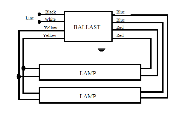 1 Lamp T12 Ballast Wiring Diagram Organically