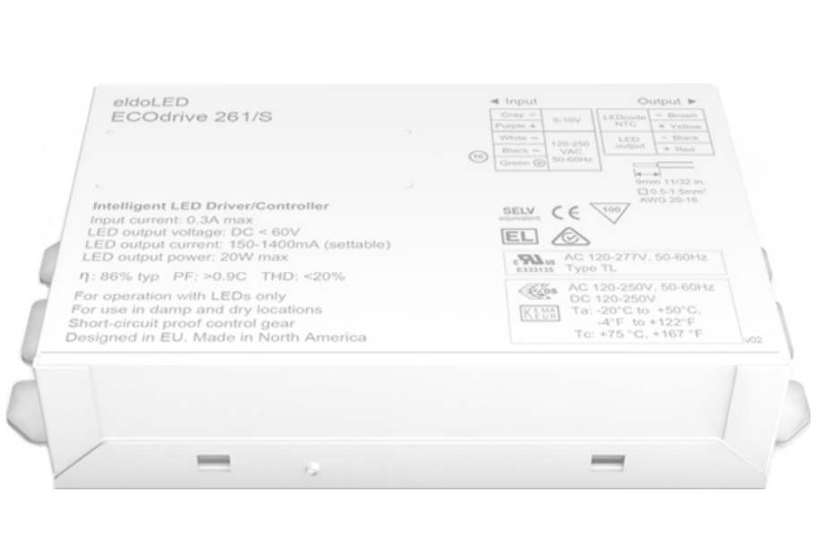 261/S ECOdrive (EC0261S2) eldoLED Programmable Constant Current