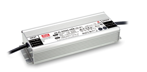 HLG-320H-48B Mean Well CC+CV LED Driver | 320W 6700mA 48V Dimmable