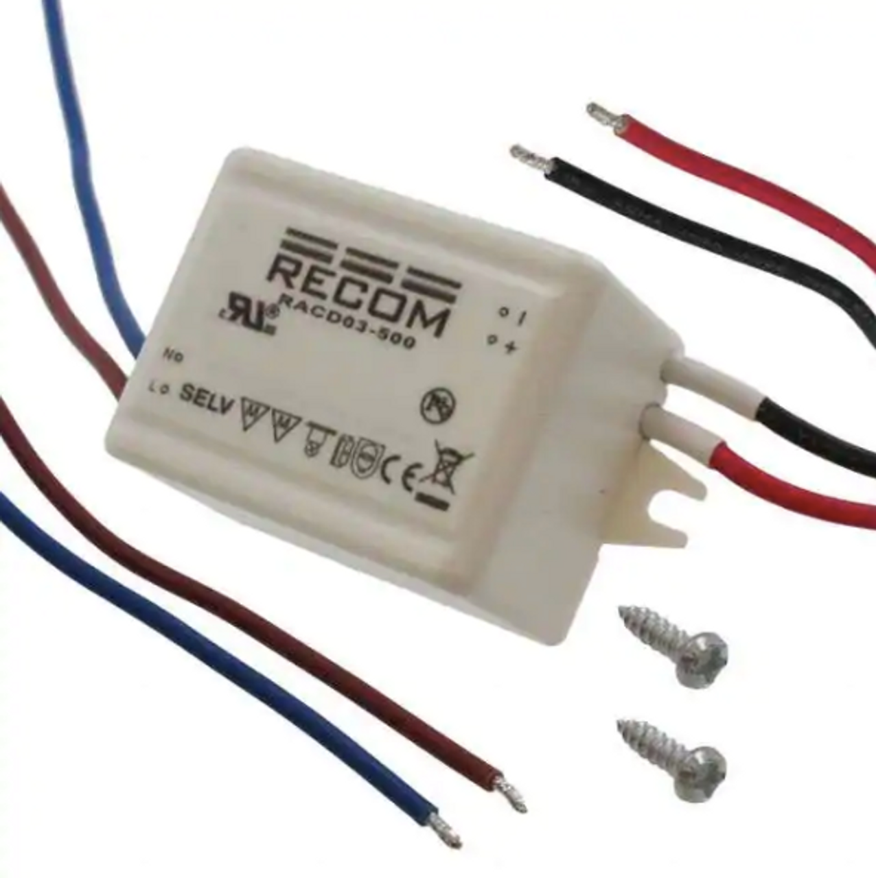 slag hastighed Watchful RACD03-500 RECOM LED AC/DC Driver| 3W 500mA