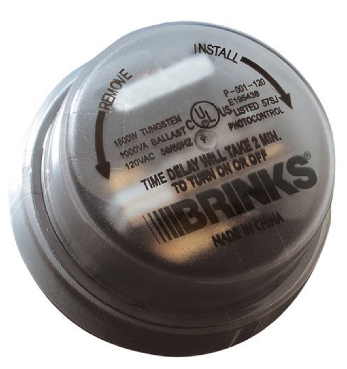 Brinks 7265 Twist-to-Lock Photoeye Light Control