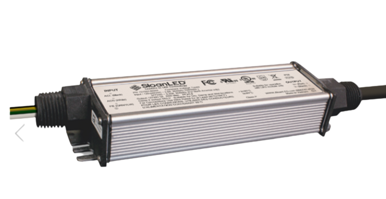 701507-60W4 SloanLED Power Supply - 60W 12VDC IP68