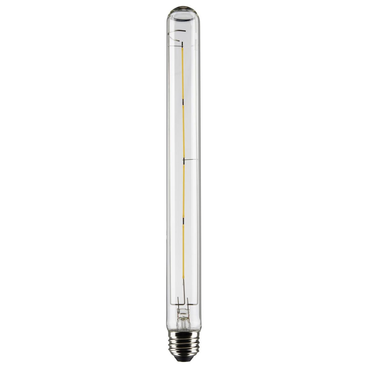 SATCO 8T9/LED/CL927/120V/E26 (S21358) LED Filament T9 Bulb | 8W