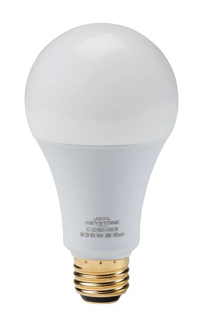 KT-LED16A21-O-840-3W Keystone LED Bulb | 450-1600L 4000K