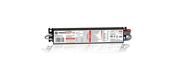 GE432PS347-N (62725) GE Electronic Rapid Start T8 Ballast - 347V