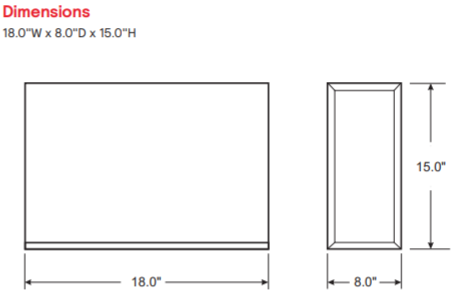 ELI-S-400 Bodine (ELIS400PVT) Emergency Lighting Inverter | 400VA