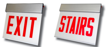 CAELXTE Chicago-Approved LED Emergency and Exit Sign