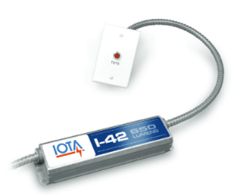 I42 A (I-42-EM-A) IOTA Compact Emergency Lighting Battery Pack Ballast - Dual Flex Conduit