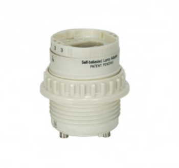 Self-Ballasted CFL Lamp-holder with Threaded Ring