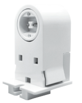 High Output / Very High Output R17D Horizontal Slide-in or Snap-in Sockets - Rigid End