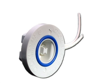 High Output Round Sign Socket - R17d RDC - Rigid Snap Mount