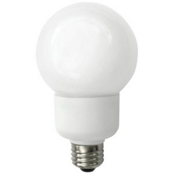 TCP 15 Watt G40 Globe (4G4015TD50K) CFL Dimmable Globe Lamp - 5000K