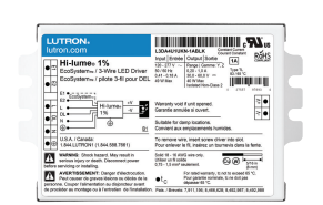 L3DA4U1UKN-HA070 Lutron Constant Current LED Driver - 40W 700mA