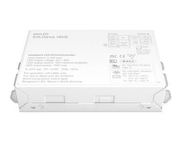 160/B SOLOdrive (SL0160B3) eldoLED Programmable Constant Current LED Driver - 10W DALI-2 Dimming