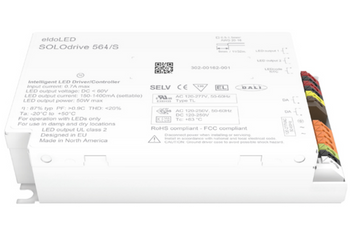 564/S SOLOdrive (SL0564S3) eldoLED Programmable Constant Current LED Driver - 50W 0-10V Dimming