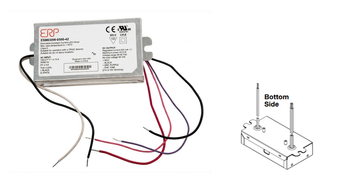 ESM030W-0500-42 ERP Power Constant Current LED Driver - 21W 500mA Tri-Dim Bottom-Studs