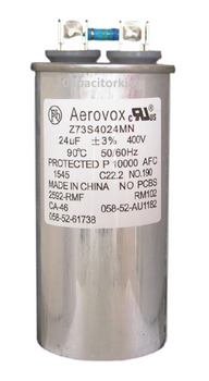 キプロスモルホ Z73S4024MN (2592-RMF) Aerovox Metal Halide Capacitor | 400V