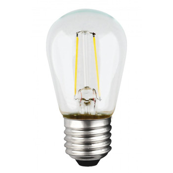 SATCO 1WS14/LED/CL/27K/120V/ND (S9807) LED Filament Bulb