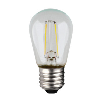 SATCO 1W/LED/S14/CL/822/120V/ND/4PK (S8027) LED Filament Bulb