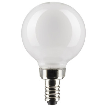 SATCO 5.5G16.5/LED/WH/940/120V/E12 (S21214) LED Filament Bulb
